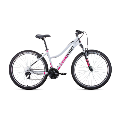 Велосипед FORWARD JADE 27,5 1.2 S 16,5" 2021 серый / розовый