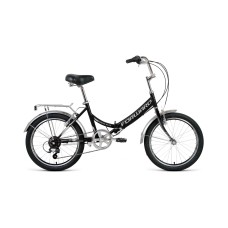 Велосипед FORWARD ARSENAL 20 2.0 2021 черный / серый