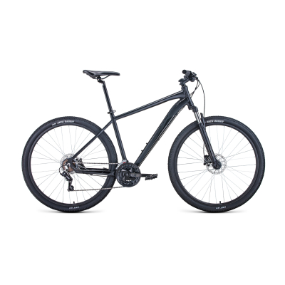 Велосипед FORWARD APACHE 29 3.2 DISC 17" 2021 черный матовый / черный