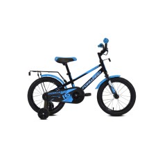 Детский велосипед FORWARD METEOR 16 2021 черный / синий