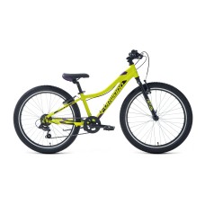 Велосипед FORWARD TWISTER 24 1.2 2021 зеленый / фиолетовый