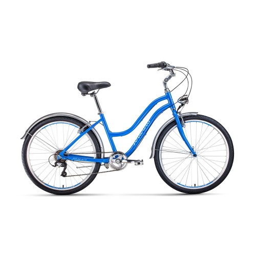 Велосипед FORWARD EVIA AIR 26 1.0 2021 синий / белый