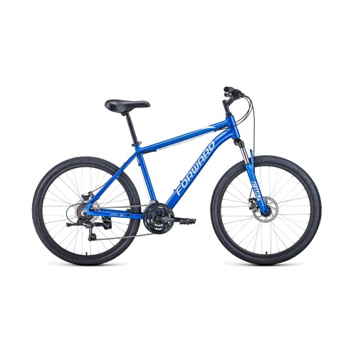 Велосипед FORWARD HARDI 26 2.1 DISC 2021 синий / бежевый