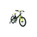 Детский велосипед FORWARD COSMO 16 2.0 2021 черный / зеленый