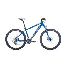 Велосипед FORWARD APACHE 27,5 X 15" 2021 синий матовый / серебристый