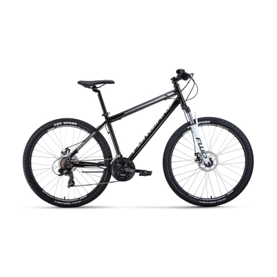 Велосипед FORWARD SPORTING 27,5 2.0 DISC 17" 2021 черный / белый
