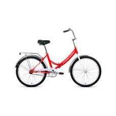 Велосипед FORWARD VALENCIA 24 1.0 2021 красный / серый