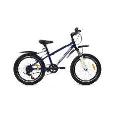 Детский велосипед FORWARD UNIT 20 2.2 2021 темно-синий / белый