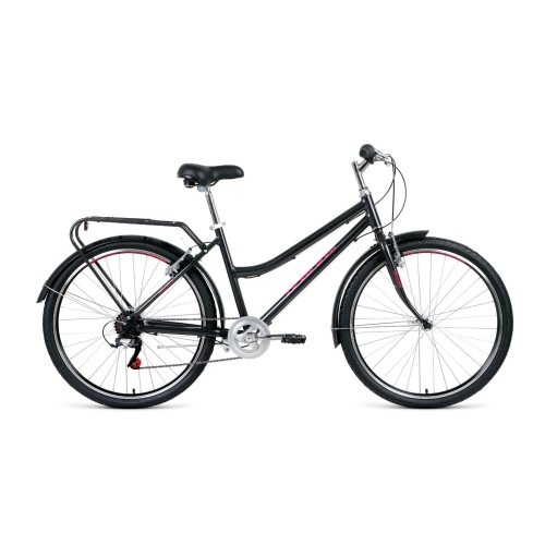 Велосипед FORWARD BARCELONA AIR 26 1.0 2021 серый / розовый