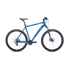 Велосипед FORWARD APACHE 29 X 23" 2021 синий / серебристый