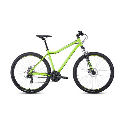 Велосипед FORWARD SPORTING 29 2.0 DISC 21" 2021 ярко-зеленый / черный