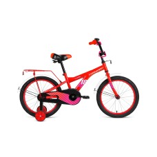 Детский велосипед FORWARD CROCKY 18 2021 красный / фиолетовый