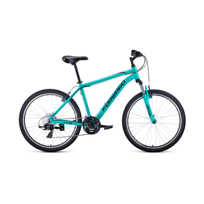 Велосипед FORWARD HARDI 26 X 18" 2021 мятный / черный