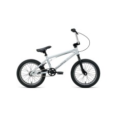 Детский велосипед FORWARD ZIGZAG 16 2021 серый / черный