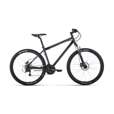 Велосипед FORWARD SPORTING 27,5 3.0 DISC 17" 2021 черный