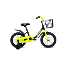 Детский велосипед FORWARD BARRIO 14 2021 черный