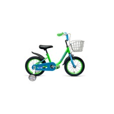 Детский велосипед FORWARD BARRIO 16 2021 зеленый