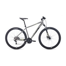Велосипед FORWARD APACHE 29 2.0 DISC 17" 2021 серый / бежевый