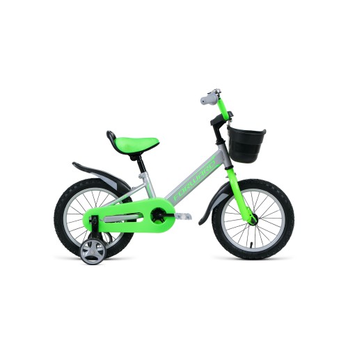 Детский велосипед FORWARD NITRO 14 2021 серый