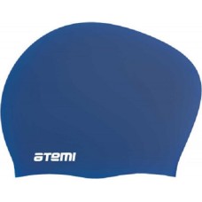Шапочка для плавания Atemi для длинных волос blue LC-06