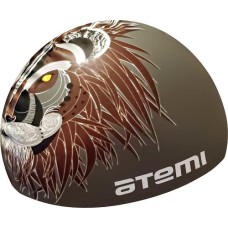 Шапочка для плавания Atemi gray лев PSC425