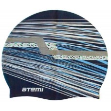 Шапочка для плавания Atemi blue графика PSC424