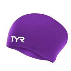 Шапочка для плавания Long Hair Wrinkle-Free Silicone Cap LCSL/510 Violet