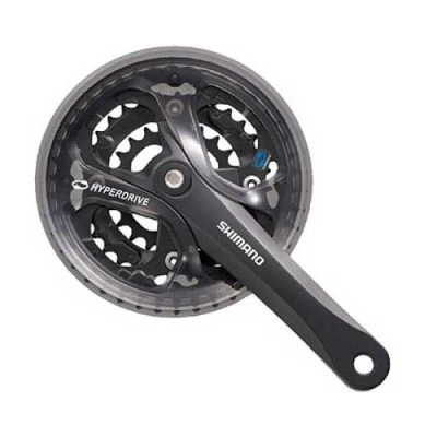 Система Shimano Acera, M361, 170мм, квадрат, 48/38/28T, EFCM361C888CL