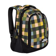 Рюкзак школьный  GRIZZLY RU-925-2 /4 квадраты цветные