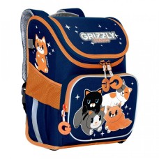 Рюкзак школьный GRIZZLY RAl-194-2 /3 blue