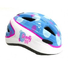 Шлем для роликовых коньков детский Tech Team Gravity 100 2020 blue/pink