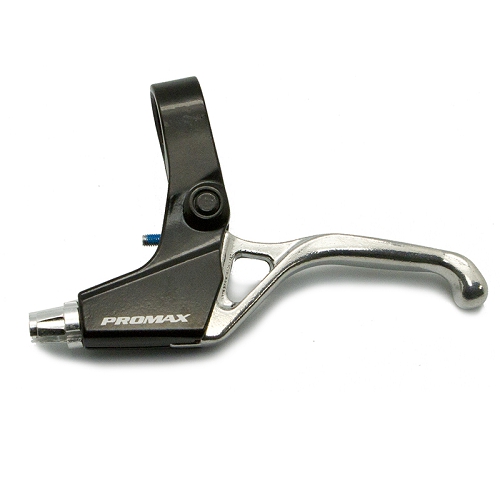 Тормозные ручки для V-brake и кантилеверных тормозов Promax BL-81 под 2/3 пальца black/silver ZTB10637