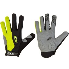 Велоперчатки STG с длинными пальцами Х87907-С р-р S