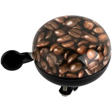 Велозвонок TBS 80мм Кофе-бобы YL-1058S-COFFEE BEANS brown