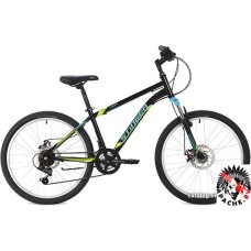 Велосипед Stinger Caiman D 24 р.14 2019 (черный)
