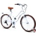 Велосипед Racer Nomia 26 2021 (белый)