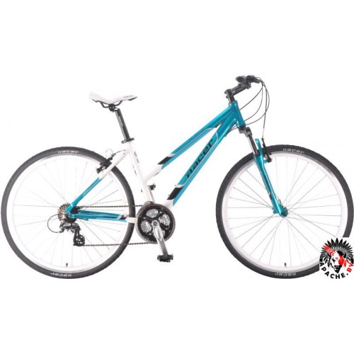 Велосипед Racer Alpina Lady (белый/синий)