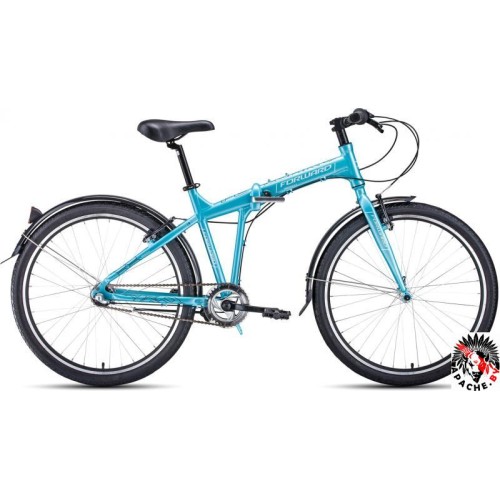 Велосипед Racer Tracer 26 3.0 2021 (голубой)