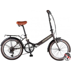 Велосипед Novatrack Aurora 20 (коричневый)