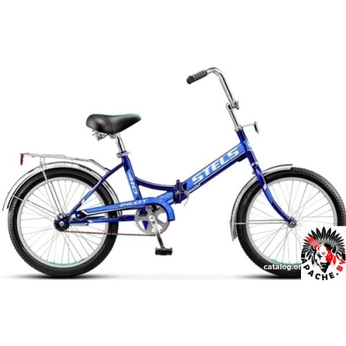 Велосипед Stels Pilot 410 20 Z011 (синий, 2018)
