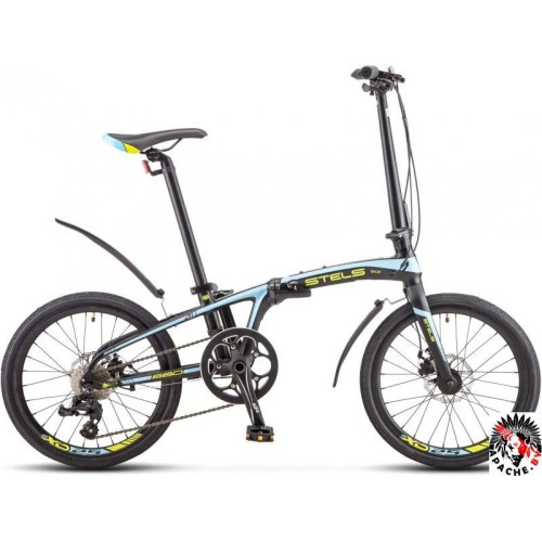 Велосипед Stels Pilot 680 MD 20 V010 2020 (черный/синий)