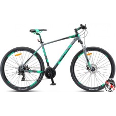 Велосипед Stels Navigator 930 MD 29 V010 (серый/зеленый, 2019)