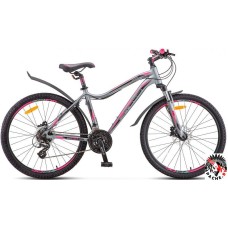 Велосипед Stels Miss 6100 D 26 V010 р.17 2020 (серый)