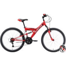 Велосипед Black One Ice FS 24 2020 (красный)